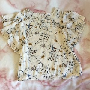 Sienna Sky womens floral blouse, NWOT